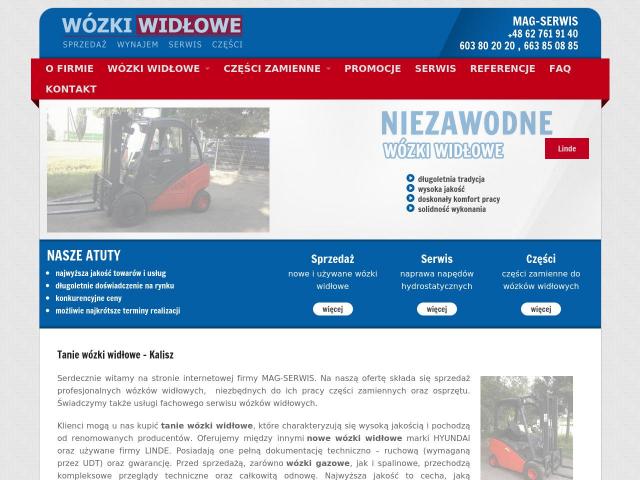 MAG-SERWIS Wózki Widłowe