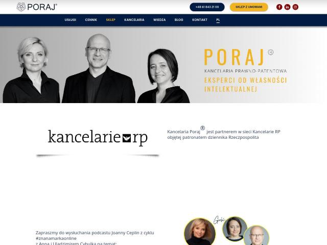 PORAJ - Kancelaria Prawno-Patentowa