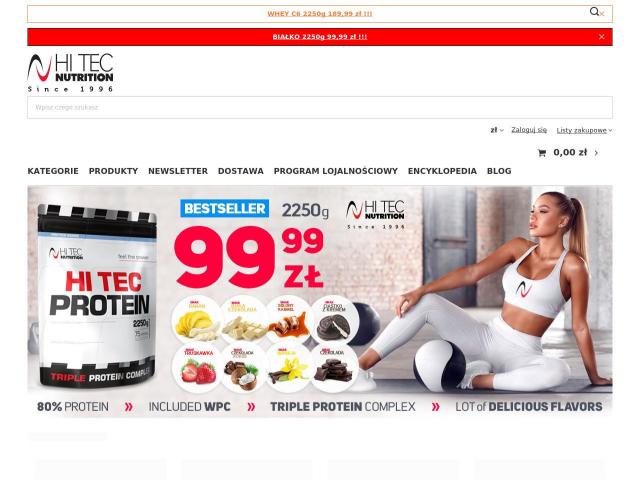 HI TEC NUTRITION SPÓŁKA Z OGRANICZONĄ ODPOWIEDZIALNOŚCIĄ